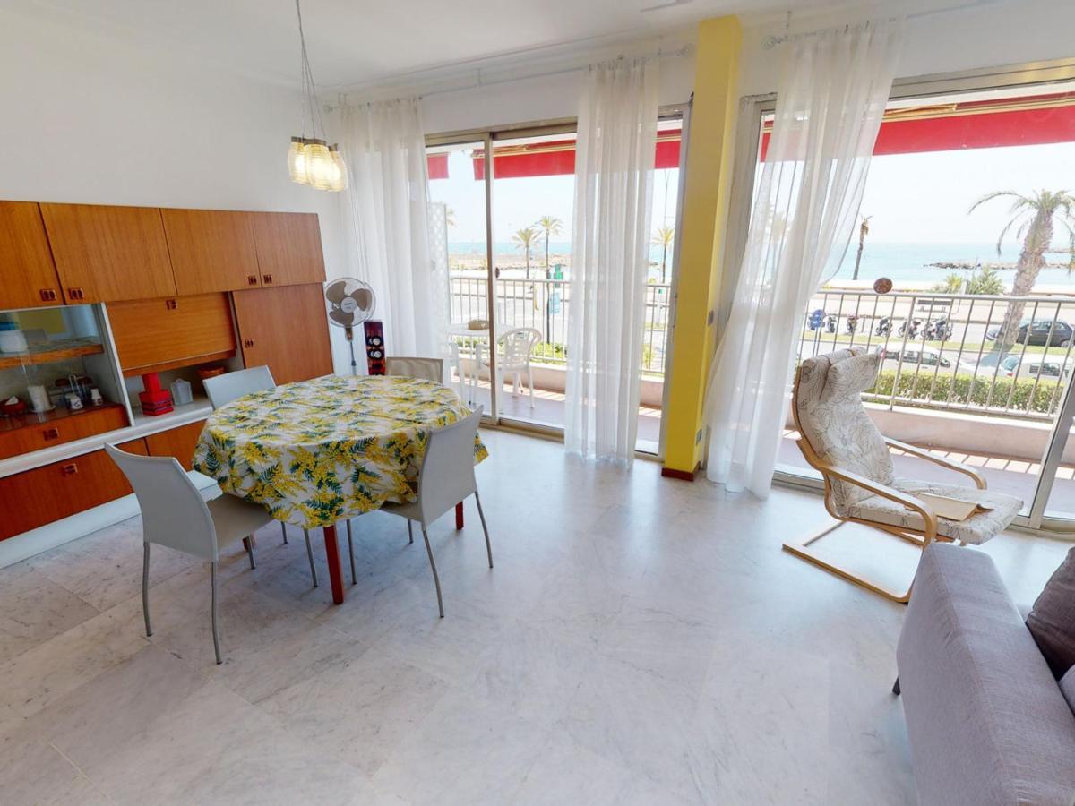 Studio Renove Face Mer Avec Terrasse A Menton, Proche Centre-Ville Et Plages - Fr-1-196-301 Exterior foto